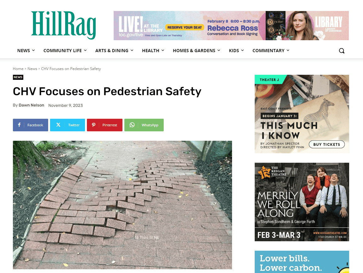 November 2023 Hill Rag Article Pedestrian Safety November 2023 Hill Rag Article Pedestrian Safety