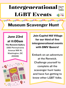Intergenerational Museum Scavenger Hunt Intergenerational Museum Scavenger Hunt