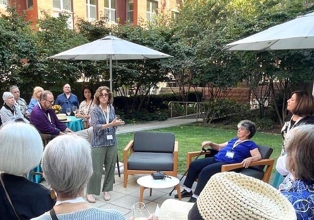Judy speaking